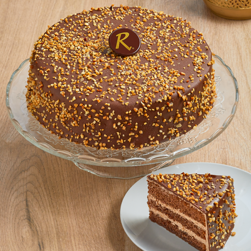 Rocher Chocolat, un gâteau rocher de pâte à tartiner Valhrona par La Romainville