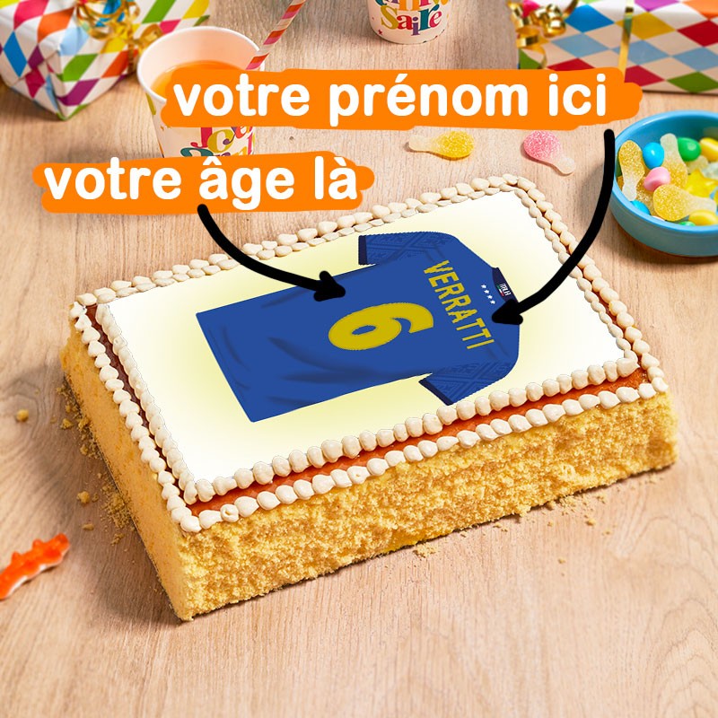 Gateau Maillot De L Equipe De Football De L Italie Livre Chez Vous