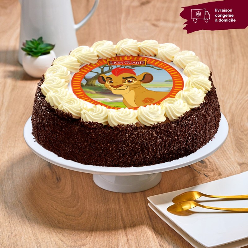 Gateau Enfants Moka Roi Lion Patisserie La Romainville