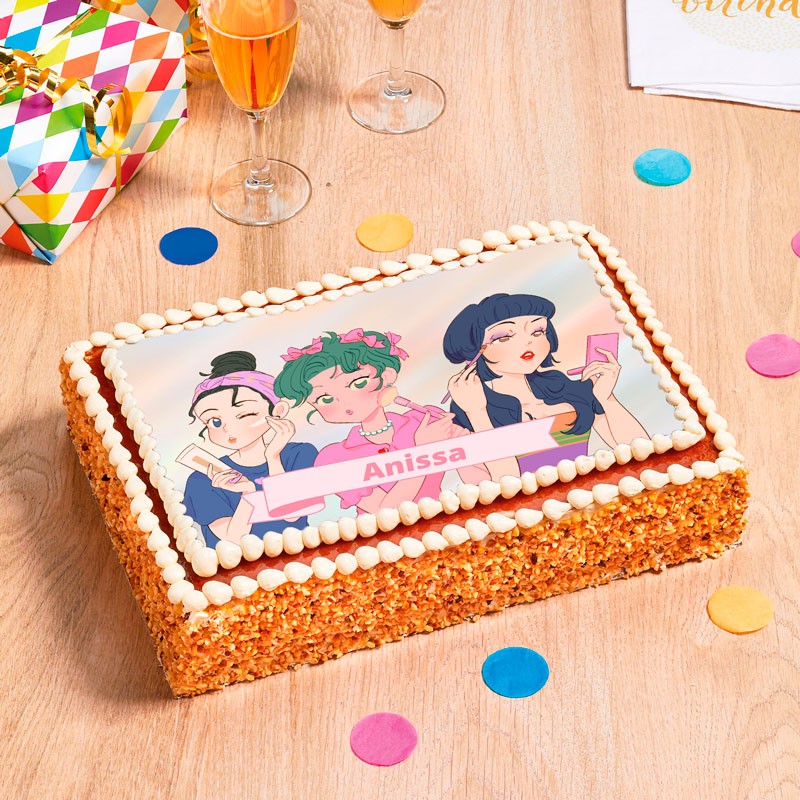 Gâteau d'anniversaire Princesse Raiponce - livraison à domicile